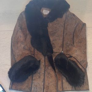 Laura Suede Coat